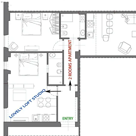 Lovely Two-room In The Center Of